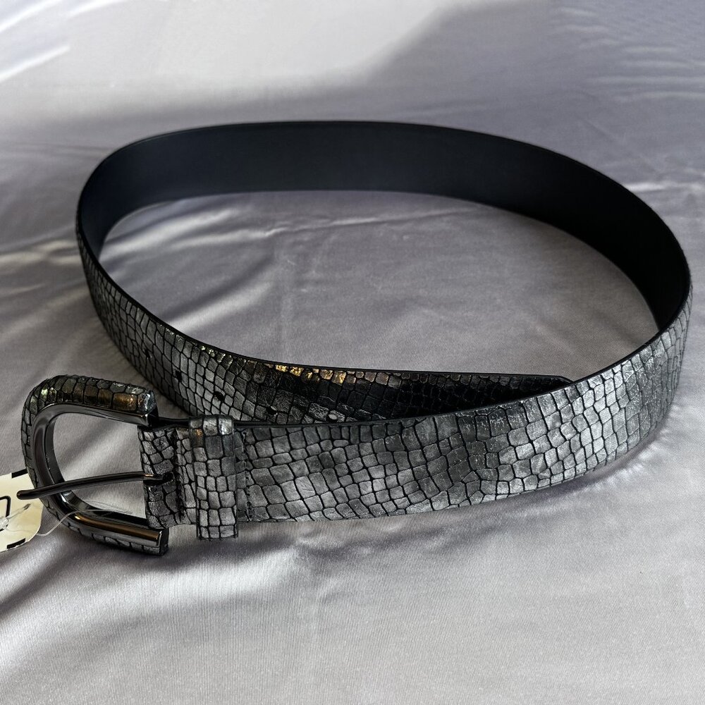 Vintage Carlisle Snakeskin Pattern Belt Size L